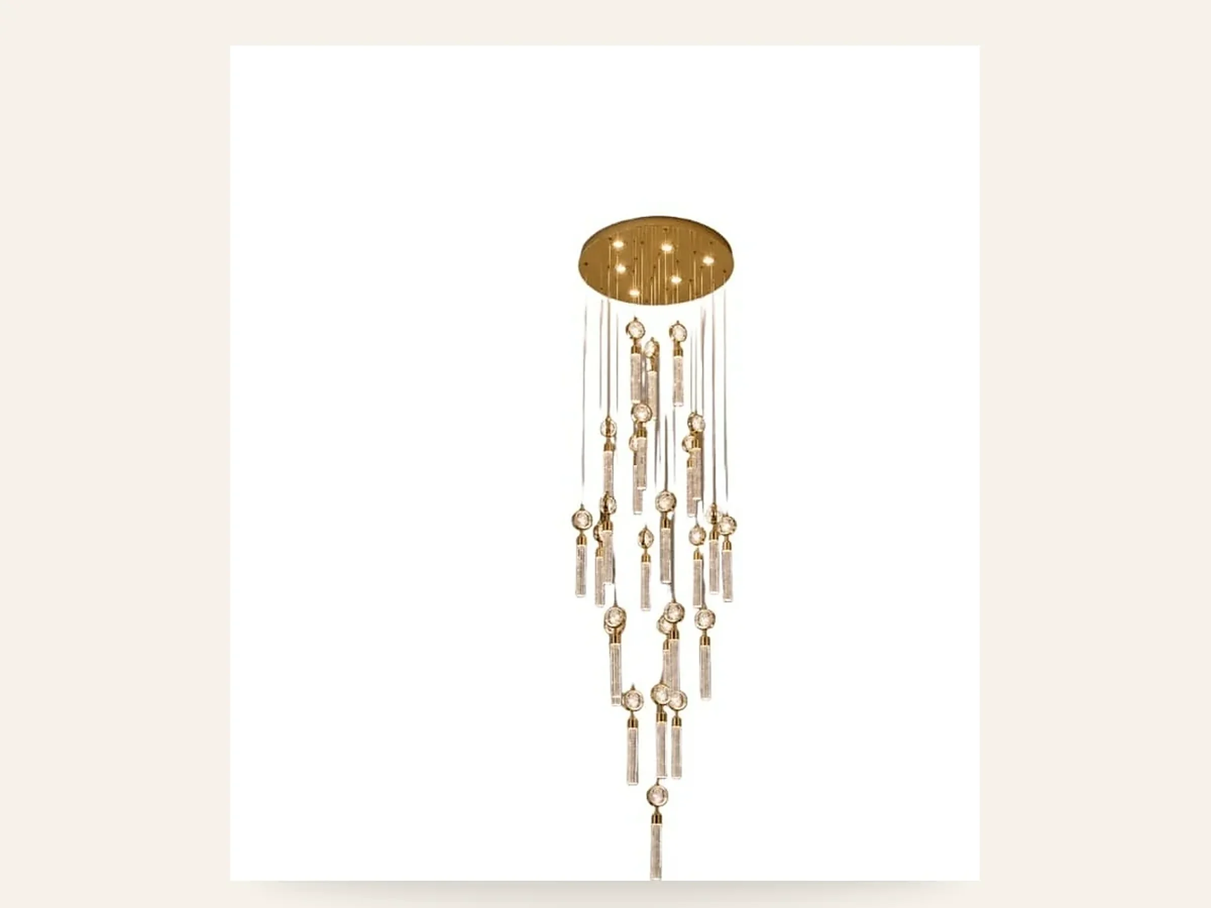 Bubble Drop Chandelier — 25 Strand Grand