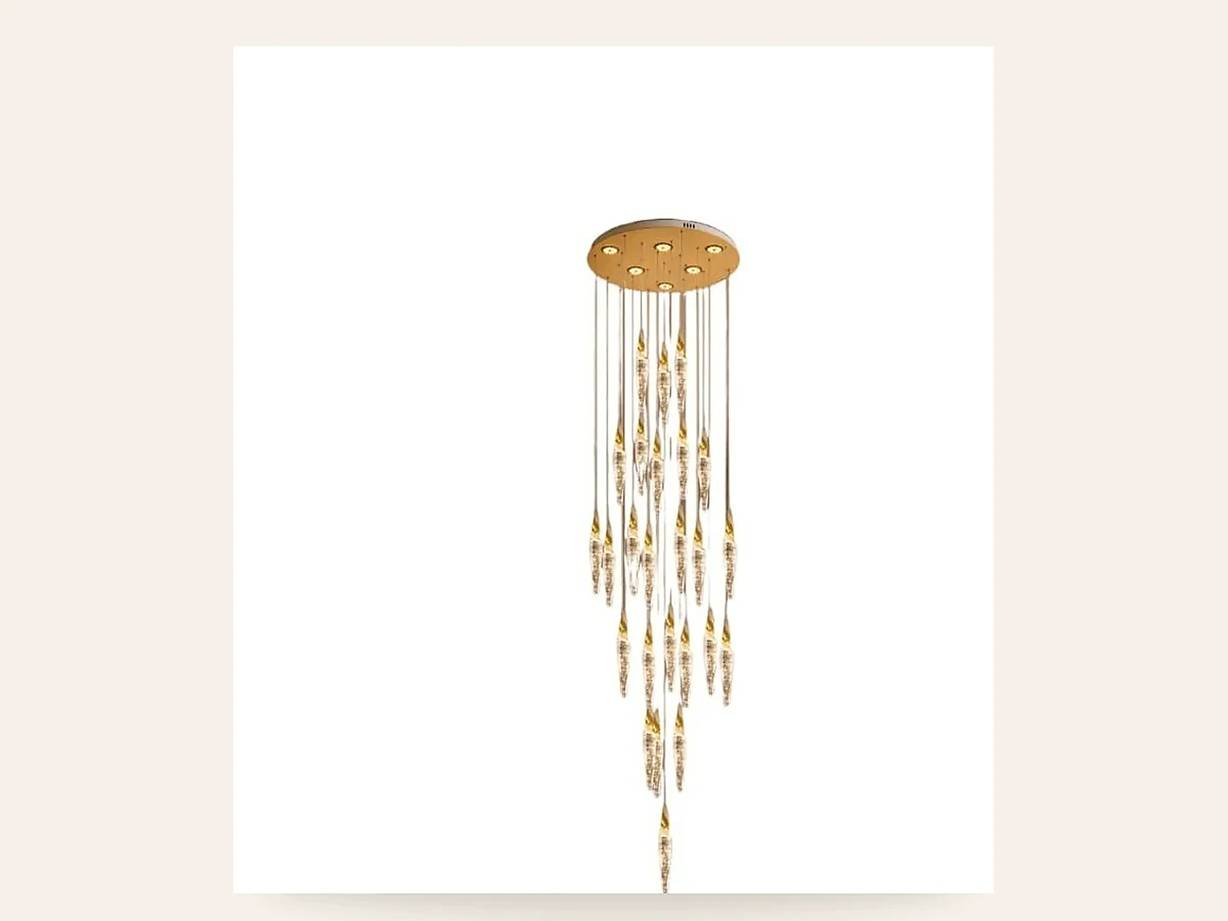 Icicle Cascade Chandelier